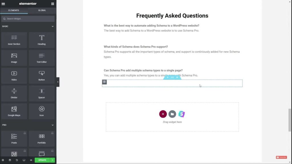 Process of adding FAQ schema to WordPress